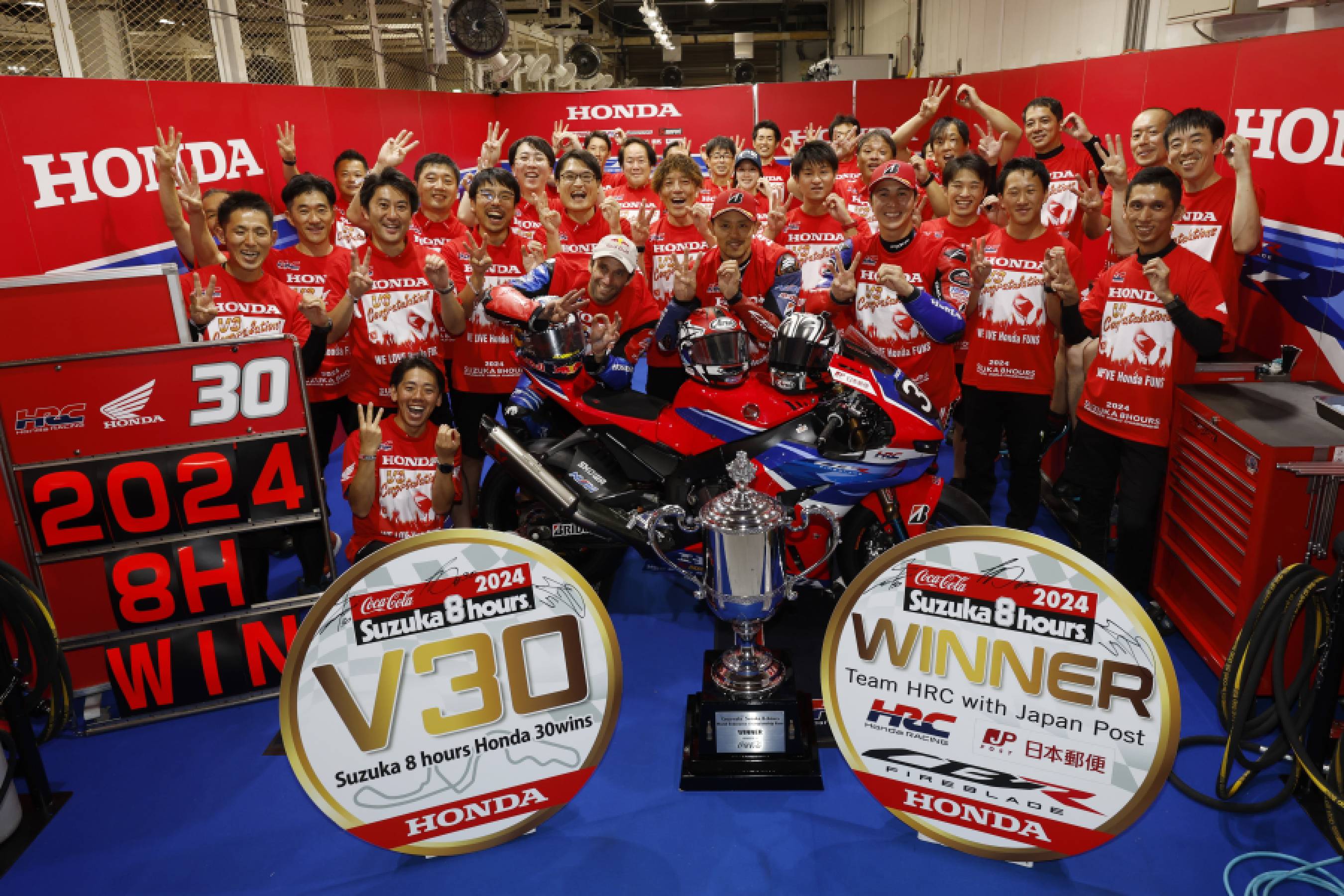 2024 Team HRC with Japan Post
