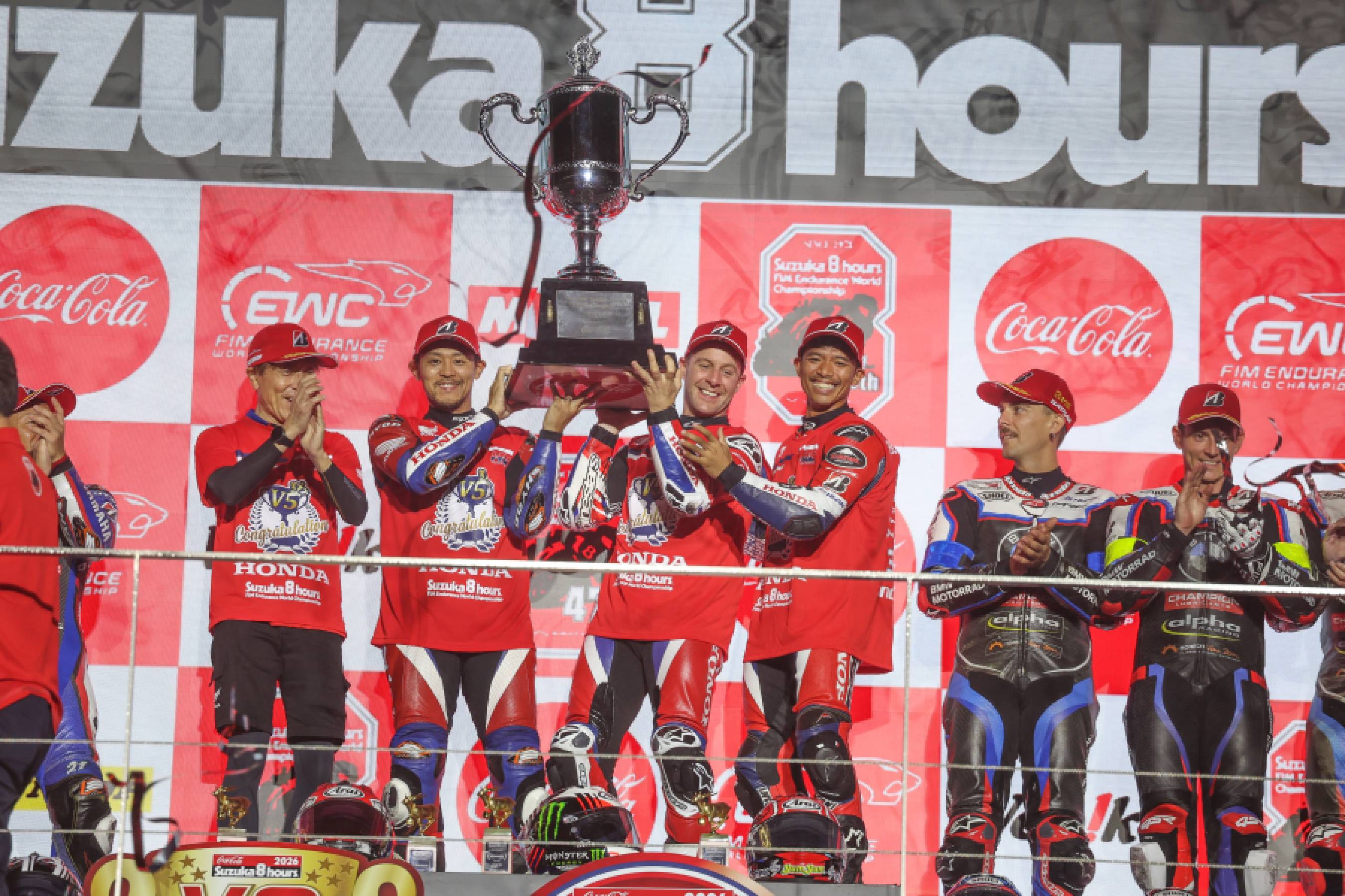 Honda HRC secures fifth consecutive Suzuka 8 Hours victory as Honda claims its 32nd win
