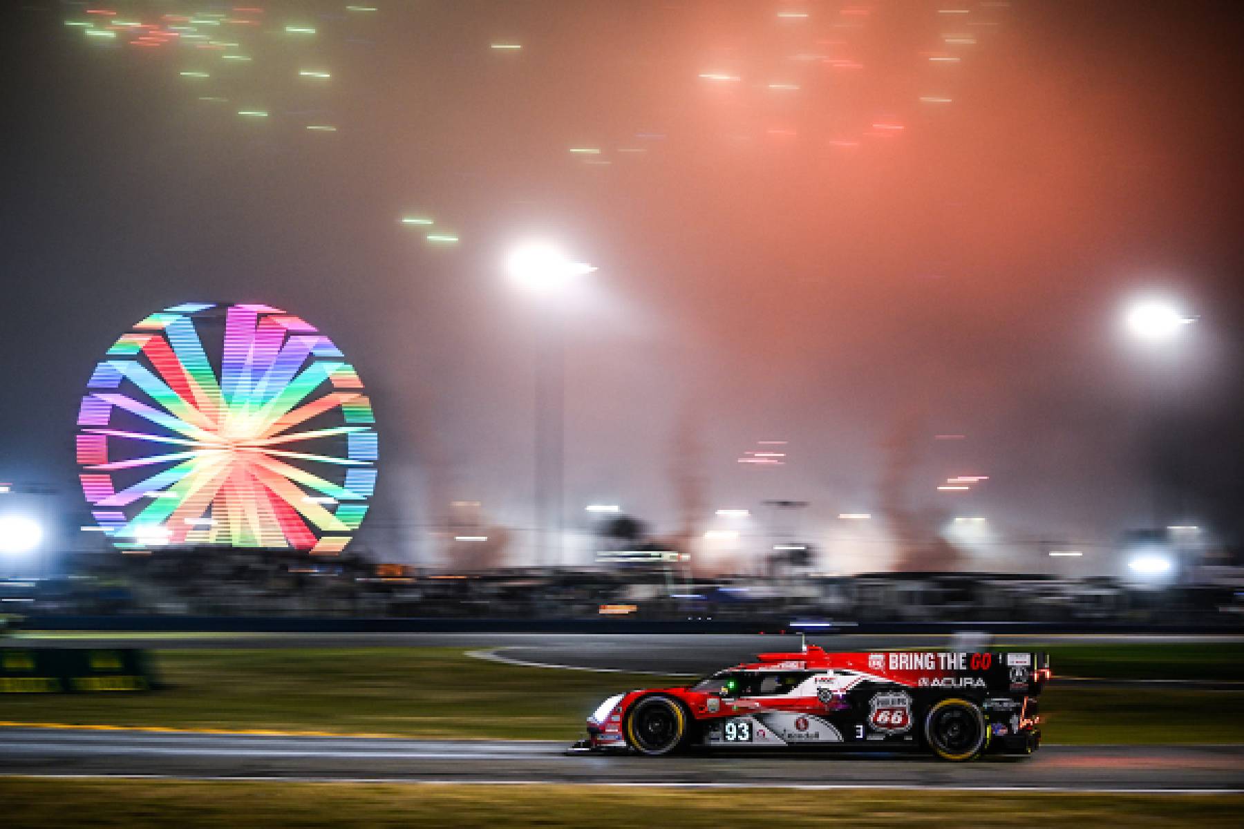 Acura fifth, ninth in foggy Rolex 24