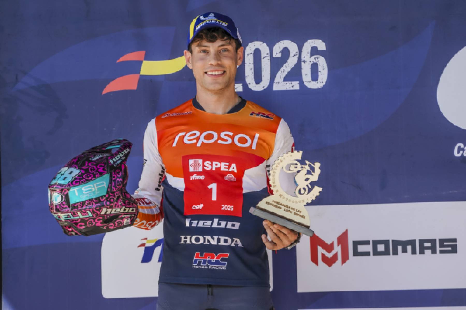 Gabriel Marcelli takes second place in Pobladura de las Regueras