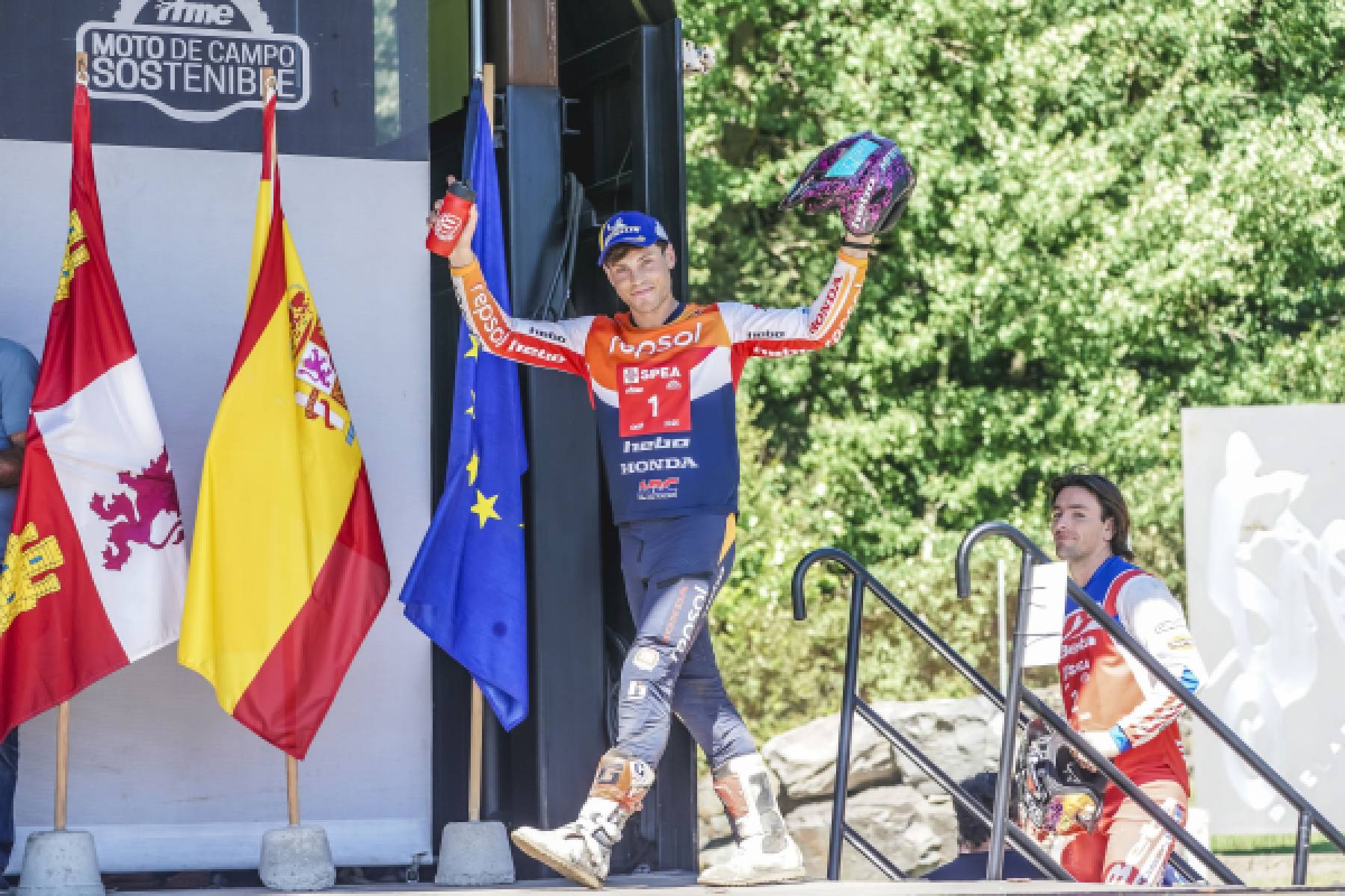 Repsol Honda HRC ends the Pobladura weekend with another podium