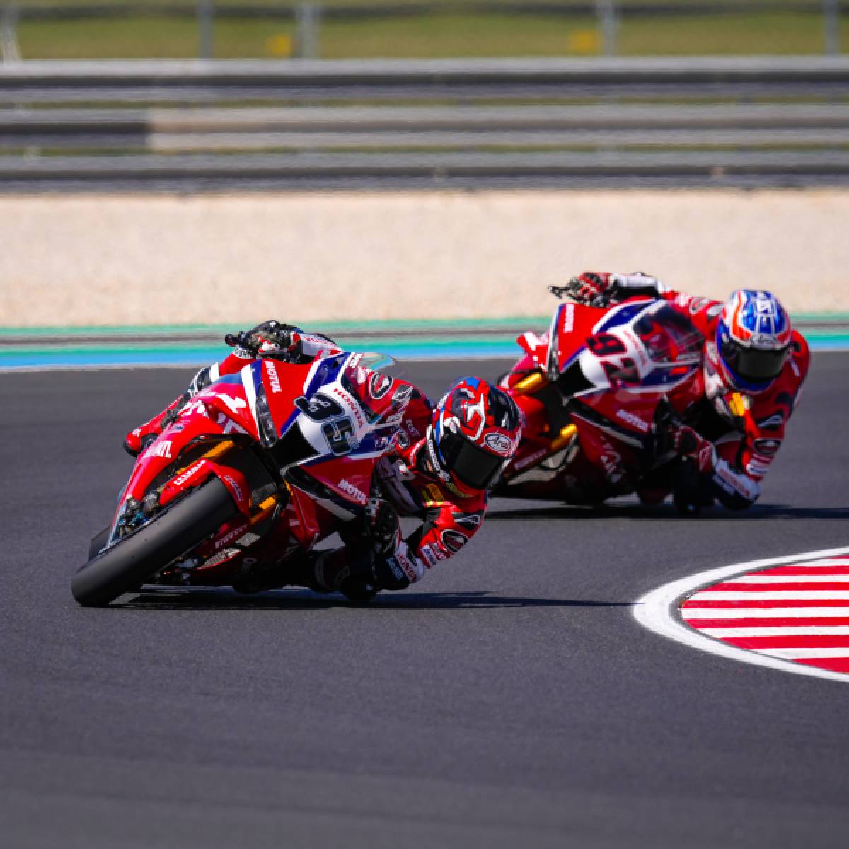 A challenging Race 1 for Honda HRC at Balaton