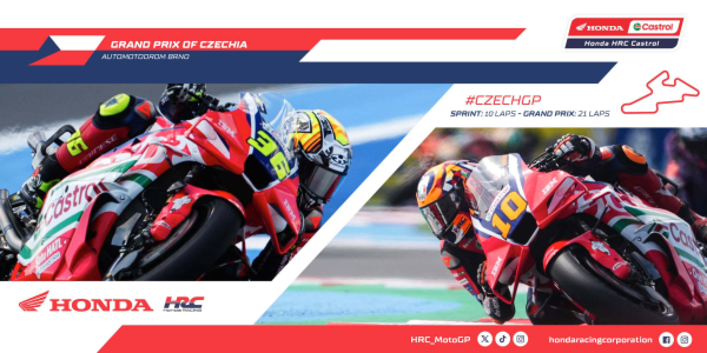 Brno hosts Honda HRC Castrol for Round Nine battle