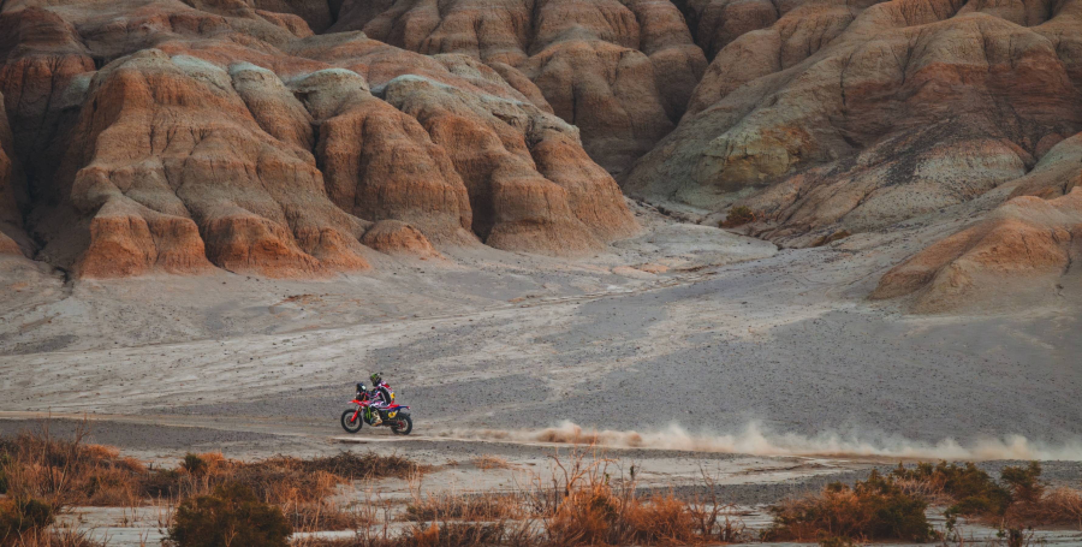 Schareina and Brabec deliver double podium for Honda at Desafío Ruta 40