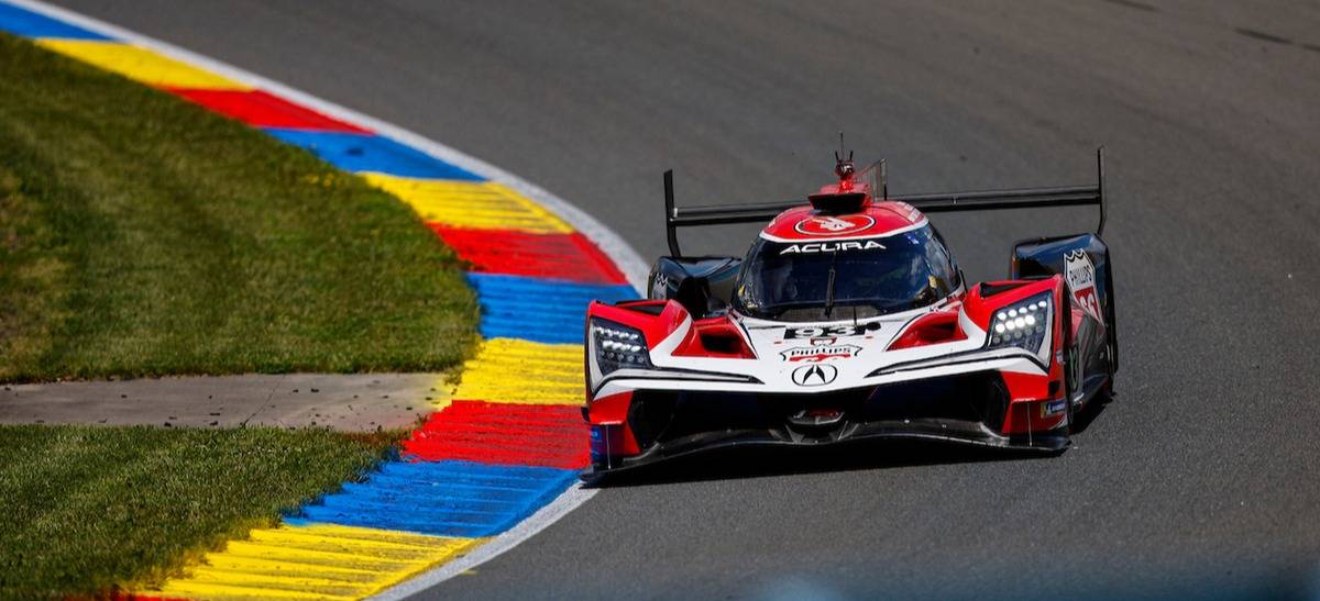 Podium finish for Acura Meyer Shank Racing #93 at Watkins Glen