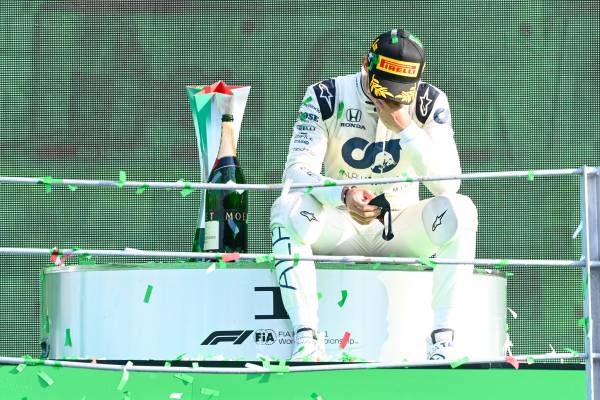 GASLY WINS - Post-Race Celebrations At Monza