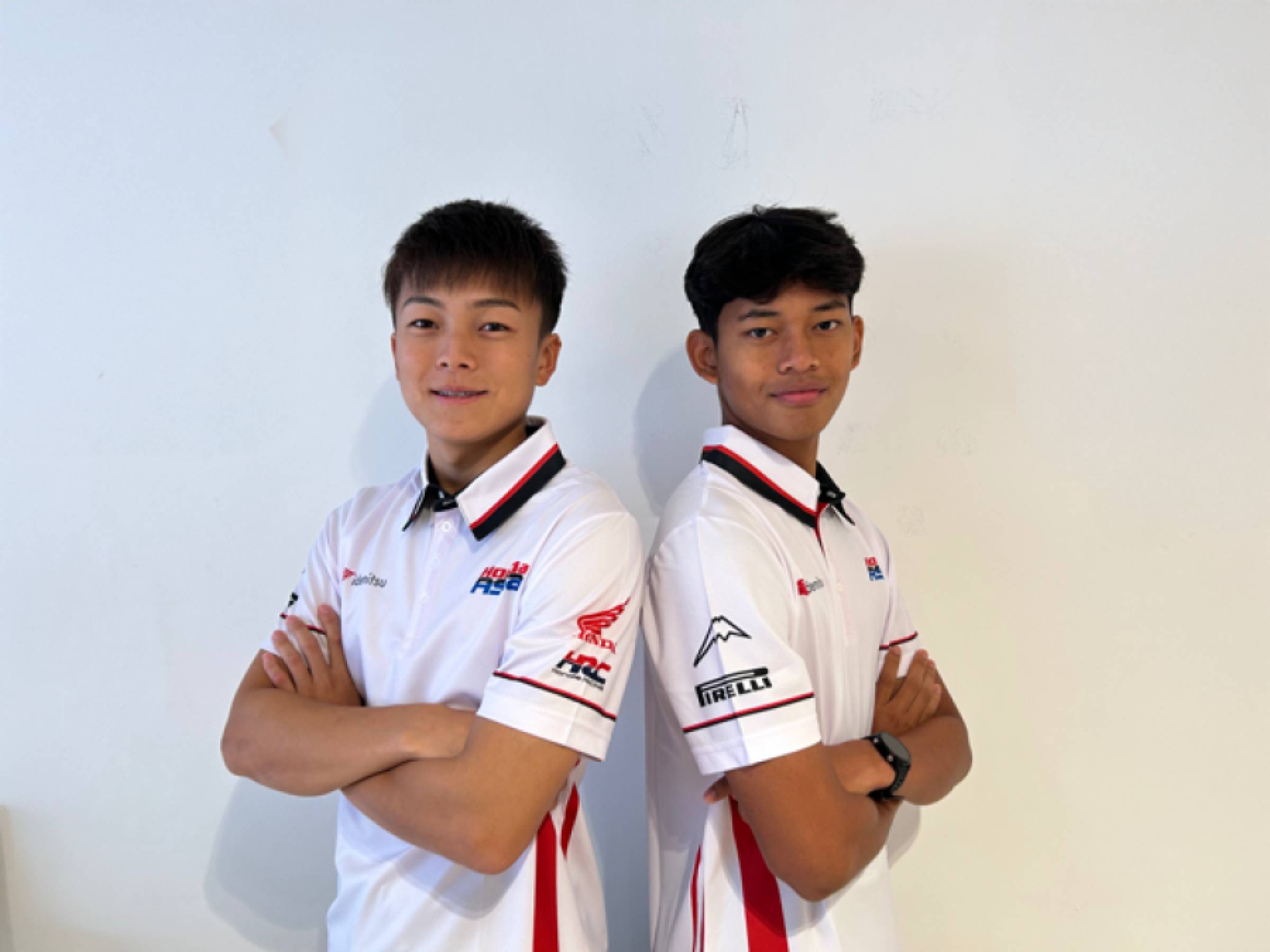 Zen Mitani (the left) & Veda Ega Pratama(the right)