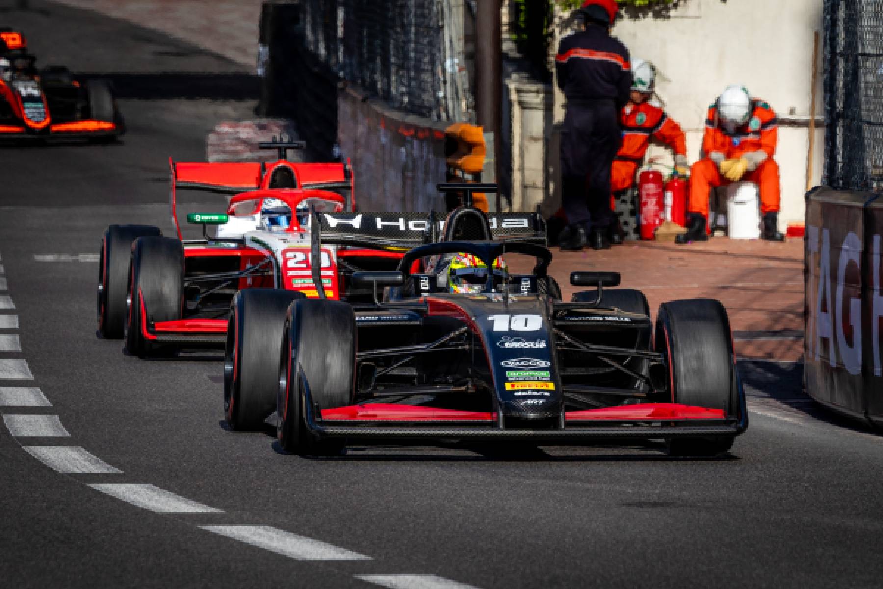 Taito Kato finishes P11 in the Monaco Feature Race