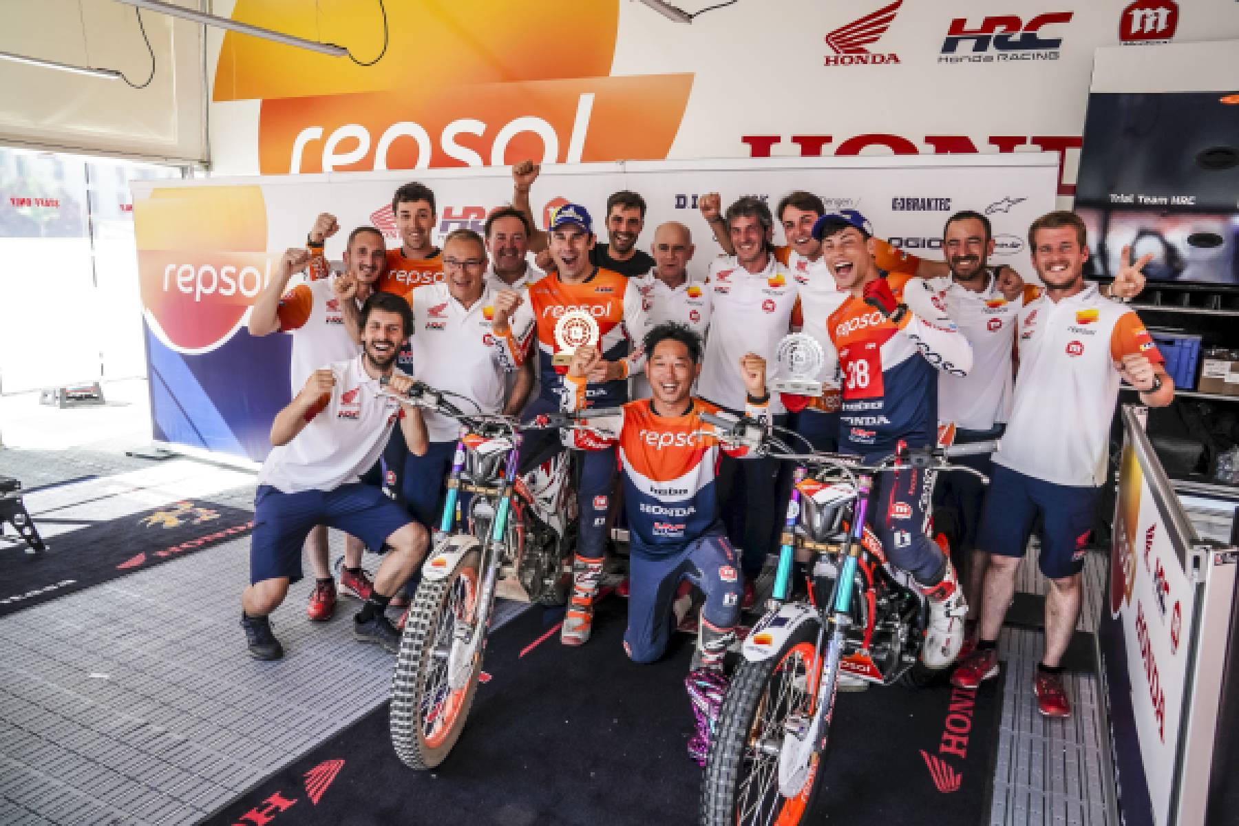 Repsol Honda HRC achieve first one-two of the season
