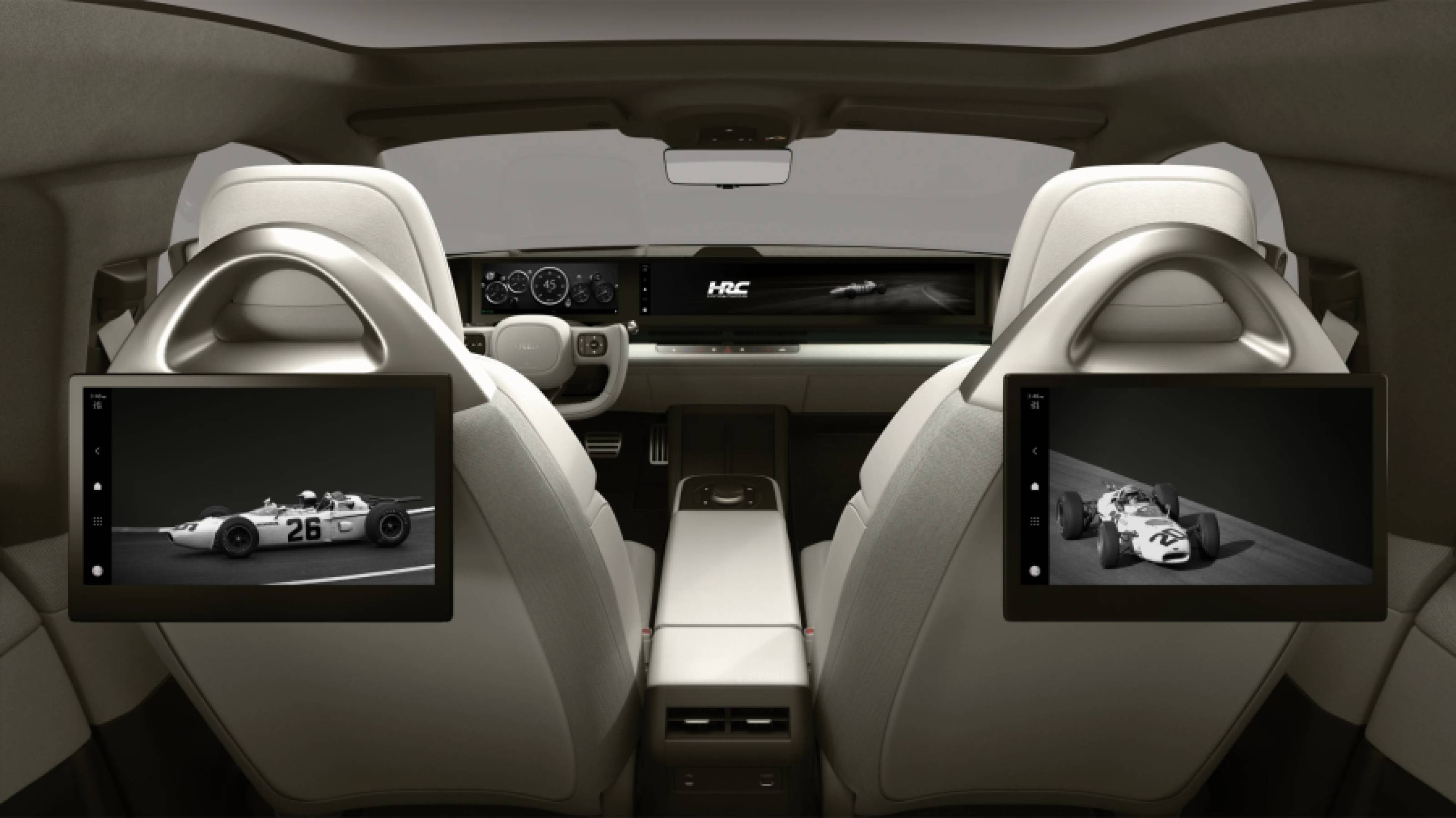 AFEELA 1 interior with the HRC theme