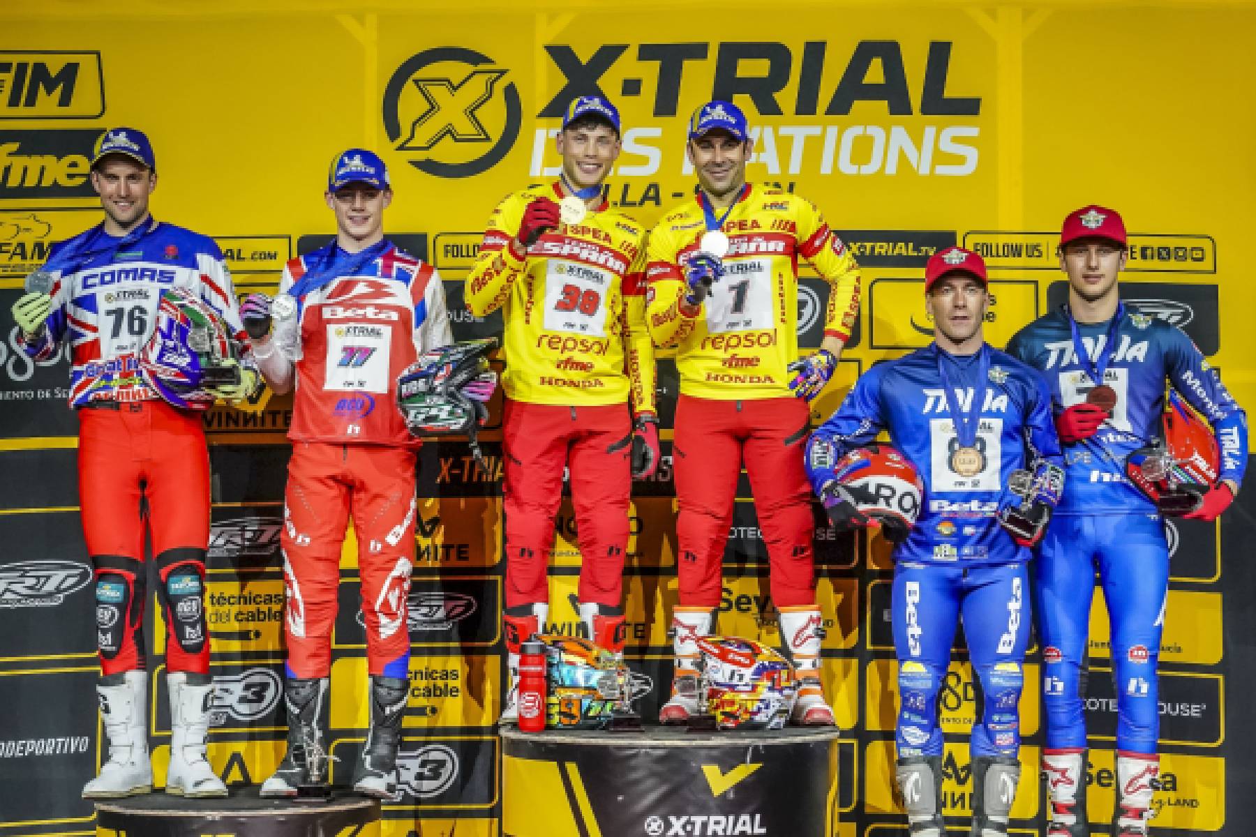 Bou and Marcelli winners of X-Trial of Nations